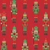 Best PAPER DESIGN 20 serviettes 3 plis Nutcracker red - 33 x 33 cm