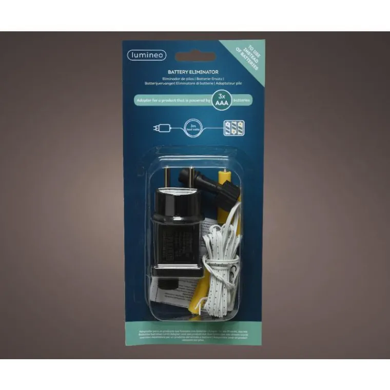 Clearance KAEMINGK Adaptateur pour 3 piles AAA à brancher - 4,5 V