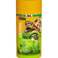 Sale JBL Aliment aux herbes pour tortues terrestres Proterra Herbil - 1 L