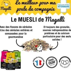 Sale MAGALLI Aliment complet pour poule pondeuse en sac jaune de 8 kg