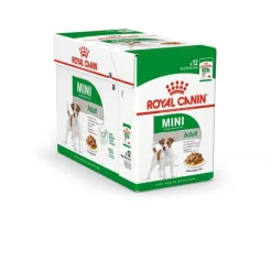 Best ROYAL CANIN Aliment humide pour chien Mini Adult. Les 12 sachets x 85 g