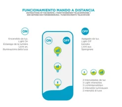 New NEW GARDEN Ampoule portable et rechargeable Cherry coloris blanc