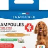 Clearance FRANCODEX Ampoules confort intestinal pour chien et chiot ail et thym Vers O Net - x 18 de 1 ml