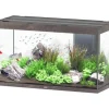 Sale AQUATLANTIS Aquarium coloris chêne foncé Sublime Ultra LED 2.0 333 L - 120 x 50 x 70 cm