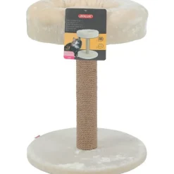 Best ZOLUX Arbre à chat avec panier et griffoir coloris beige - Ø 35x H 45 cm
