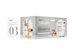 Outlet HAMIFORM Arbre à chat coloris bois Azakara 03 - 70 x 70 x 155 cm