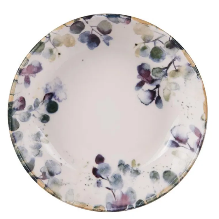 New BASTIDE DIFFUSION Assiette calotte Garden flora coloris multicolore en grès