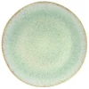 Clearance AMEFA Assiette plate en grès réactif vert Aspen - Ø 28 cm
