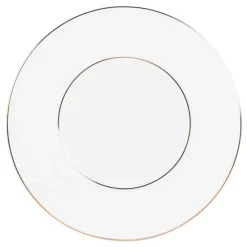 Discount BASTIDE Assiette plate en porcelaine blanche Victoria - Ø 27 cm