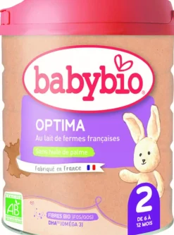 New BABYBIO Optima 2 dès 6 mois – 800 gr