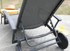 Discount Bain de soleil élégance en aluminium, graphite - PROLOISIRS BBM