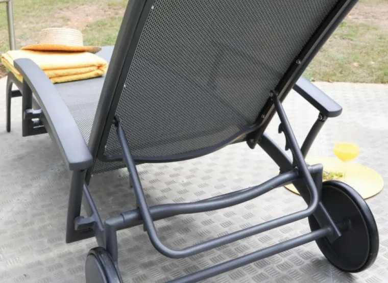 Discount Bain de soleil élégance en aluminium, graphite - PROLOISIRS BBM