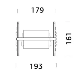 Clearance PALMAKO Balancelle Sigrid en bois traité autoclave - 193 x 161 cm