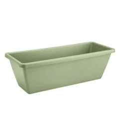 Best ELHO Balconnière en polypropylène vert pistache Barcelona - 39,5 x 19 x 16 cm