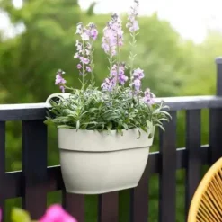 Best ELHO Balconnière Vibia Campana easy hanger medium blanc - 36 x 24,1 cm