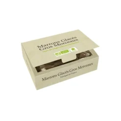Best PELLORCE ET JULIEN Ballotin de 18 marrons glacés bio en gros morceaux - 250 g