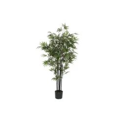 Sale Bambou vert à tronc noir plante artificielle en pot H 150 x Ø 95 cm
