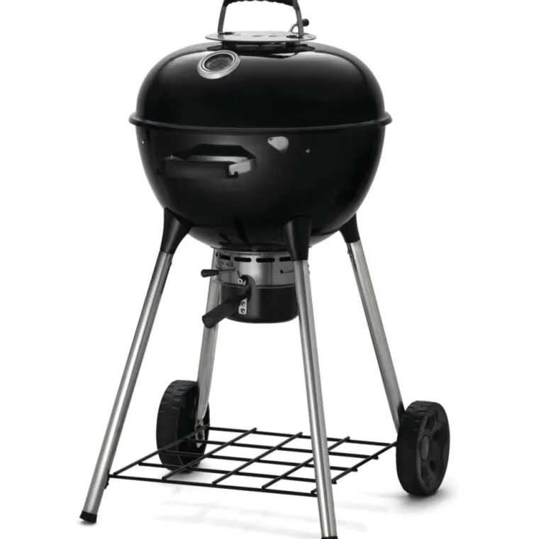 Best NAPOLÉON Barbecue au charbon Kettle Premium coloris noir en acier Napoleon - 112 x 50 x 93 cm