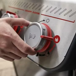 Best WEBER Barbecue au gaz Spirit EP-435 coloris noir en acier émaillé - 118 x 65 x 13 cm