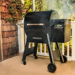 Online TRAEGER Barbecue électrique à pellets noir modèle IronWood 650 - 115 x 68 x 122 cm