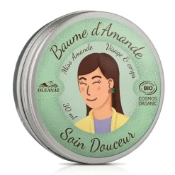 Best OLÉANAT Baume d'amande douce bio. Le pot de 30 ml