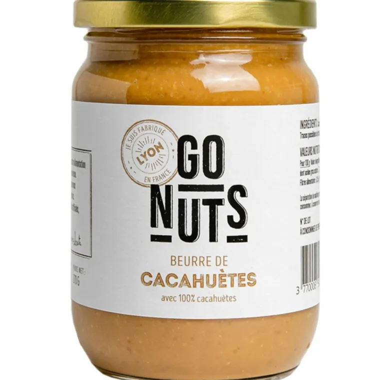 Clearance GO NUTS Beurre de cacahuètes bio - 270 g