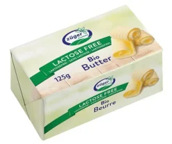 Discount ZUGER Beurre sans lactose Züger bio - 125 g
