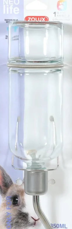 Hot ZOLUX Biberon en verre pour lapins et cochons d’inde - 350 ml