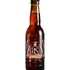 Sale LES BRASSEURS SAVOYARDS Bière BS ambrée bio Brasseurs Savoyards - 33 cl
