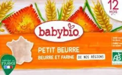 BABY BIO Biscuits petit beurre - 120 g