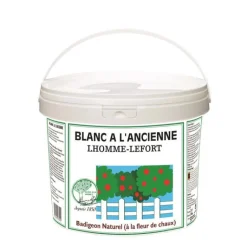 Outlet LHOMME-LEFORT Blanc à l’ancienne Seau 3 L 22,3x22,3x19,2 cm