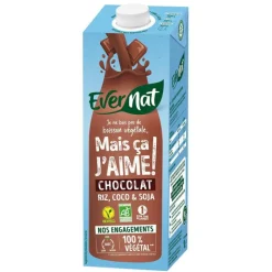 Best EVERNAT Boisson Mais ça j'aime ! au chocolat bio Vannucci - 1 L