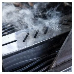 Online NAPOLÉON Boitier de fumage gris en acier inoxydable 42 x 4,6 x 7 cm