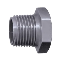 AQUAFLOW Bouchon mâle à visser en pvc filetage 26 x 34 mm
