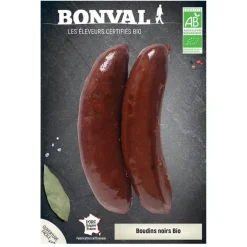 Hot BONVAL Boudins noirs x 2 / 220g
