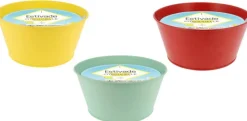 Hot ESTIVADE Bougie citronnelle pot métal coloris multicolore en cire Denis & Fils - Ø 20 x 10 cm