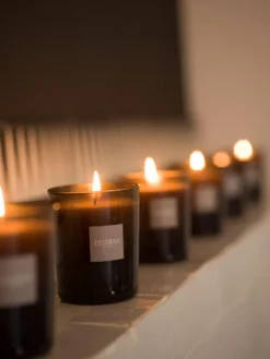 Hot ESTEBAN PARIS Bougie parfumée Initiale Esteban collection Vanille d'or – 180 g