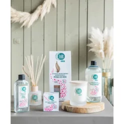 Hot BULLE DE NATURE Bougie parfumée senteur pétale de rose contrôlée par Ecocert Greenlife par botanic® - 70 g