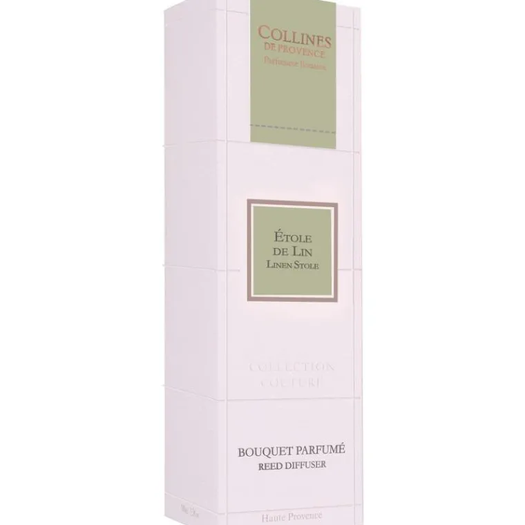 Outlet COLLINES DE PROVENCE Bouquet parfumé Couture étole de lin 100 ml