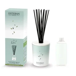 Hot ESTEBAN PARIS Bouquet parfumé déco et sa recharge Pur Lin - 100 ml Esteban - 100 ml