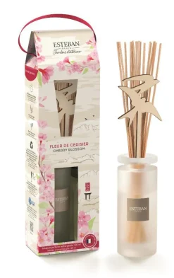 Clearance ESTEBAN PARIS Bouquet parfumé initial avec recharge Fleur de cerisier Esteban - 100 ml