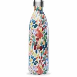 Hot QWETCH Bouteille Arty Bleu isotherme - 1 L