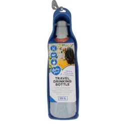 Outlet DUVOPLUS Bouteille d'eau de voyage pour chien coloris bleu - 500 ml