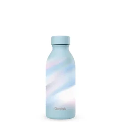 Online QWETCH Bouteille isotherme Aura coloris bleu en inox - 500 ml