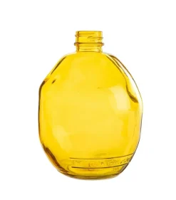 Bouteille soliflore coloris multicolore en verre recyclé