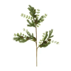 Sale Branche artificielle avec feuilles vertes - 77 x 30 x 5 cm