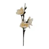 Hot Branche de 3 fleurs de magnolia en mousse coloris ivoire - 22 x 88 cm