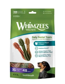 Outlet WELLPET Brosse à dents pour chien Whimzees taille XS