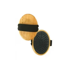 Clearance ANJU BEAUTÉ Brosse de massage pour chien et chat coloris marron Anju Beauté – 10,6 x 7,5 x 2,5 cm