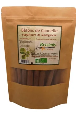 Sale BETSIMIS Bâtons de cannelle bio de Madagascar - 80 g